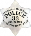Western Pacific Railroad Police Department, RR