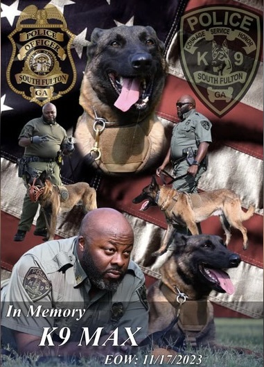 K9 Max | South Fulton Police Department, Georgia K9 Max | South Fulton Police Department, Georgia