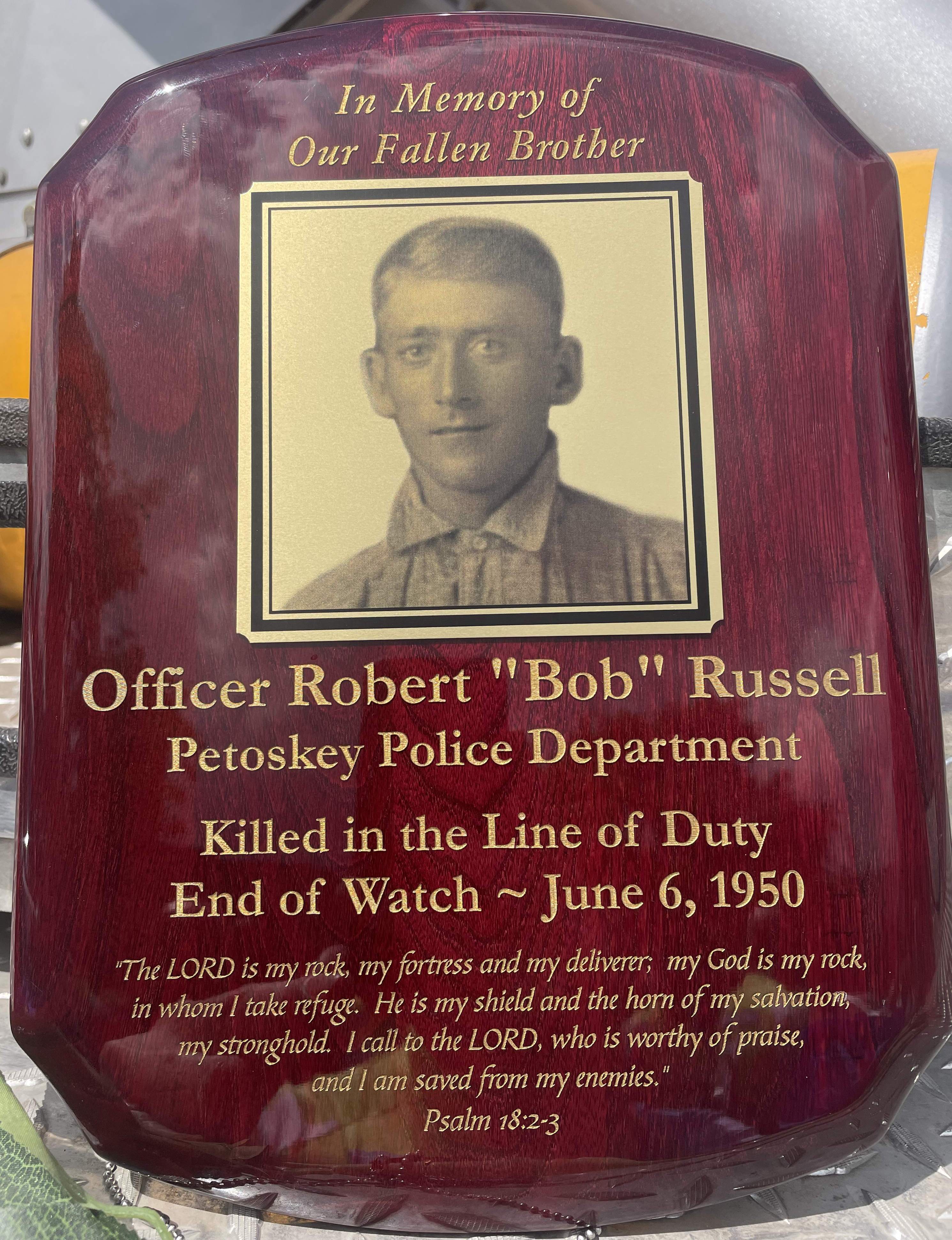 Officer Robert W. Russell | Petoskey Department of Public Safety, Michigan Officer Robert W. Russell | Petoskey Department of Public Safety, Michigan