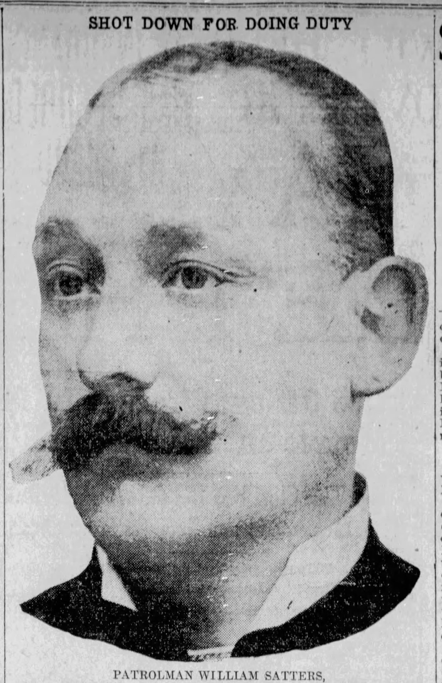 Patrolman William Satters | Cincinnati Police Department, Ohio Patrolman William Satters | Cincinnati Police Department, Ohio