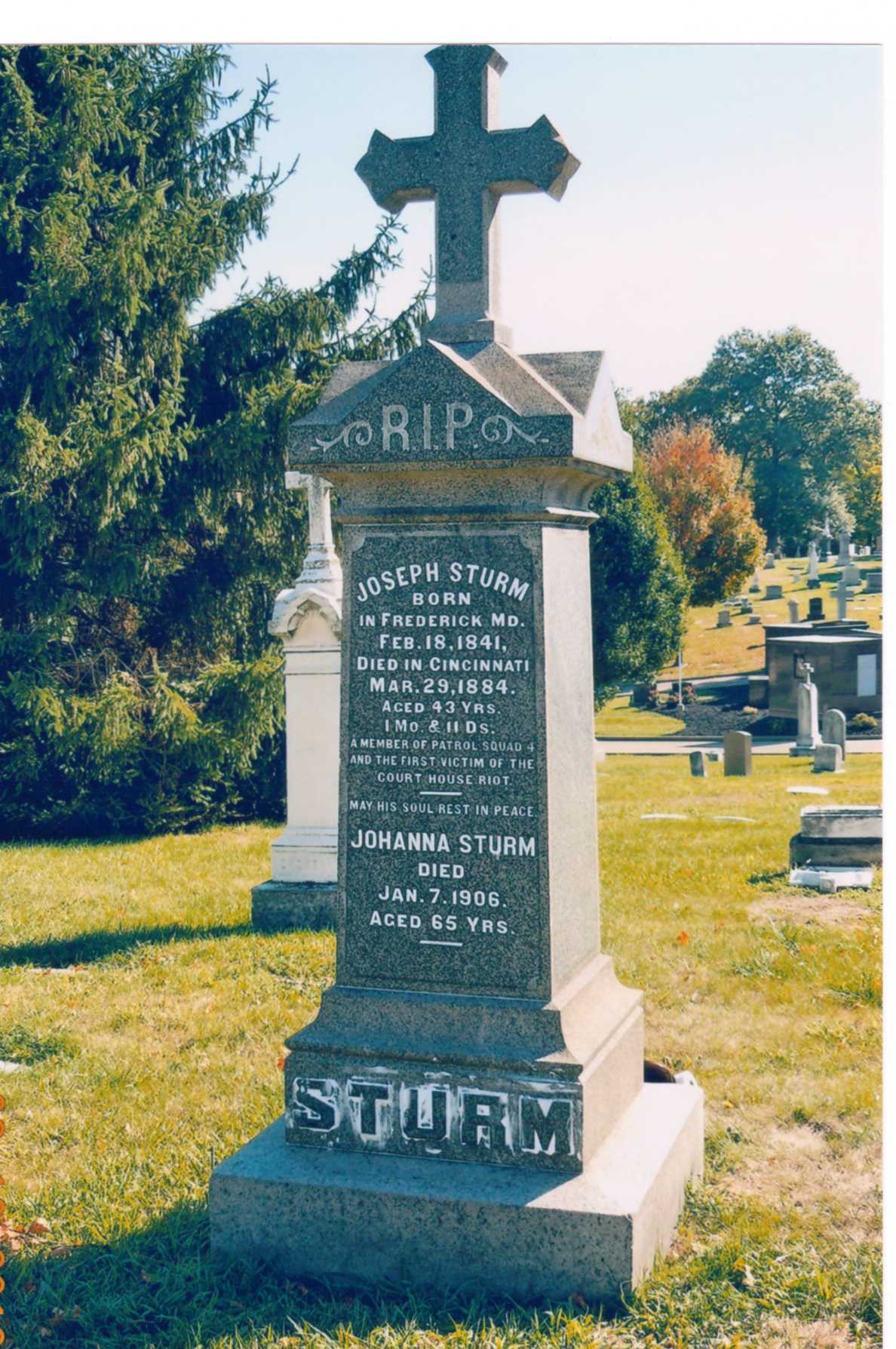 Patrol Wagon Driver Joseph Sturm | Cincinnati Police Department, Ohio Patrol Wagon Driver Joseph Sturm | Cincinnati Police Department, Ohio