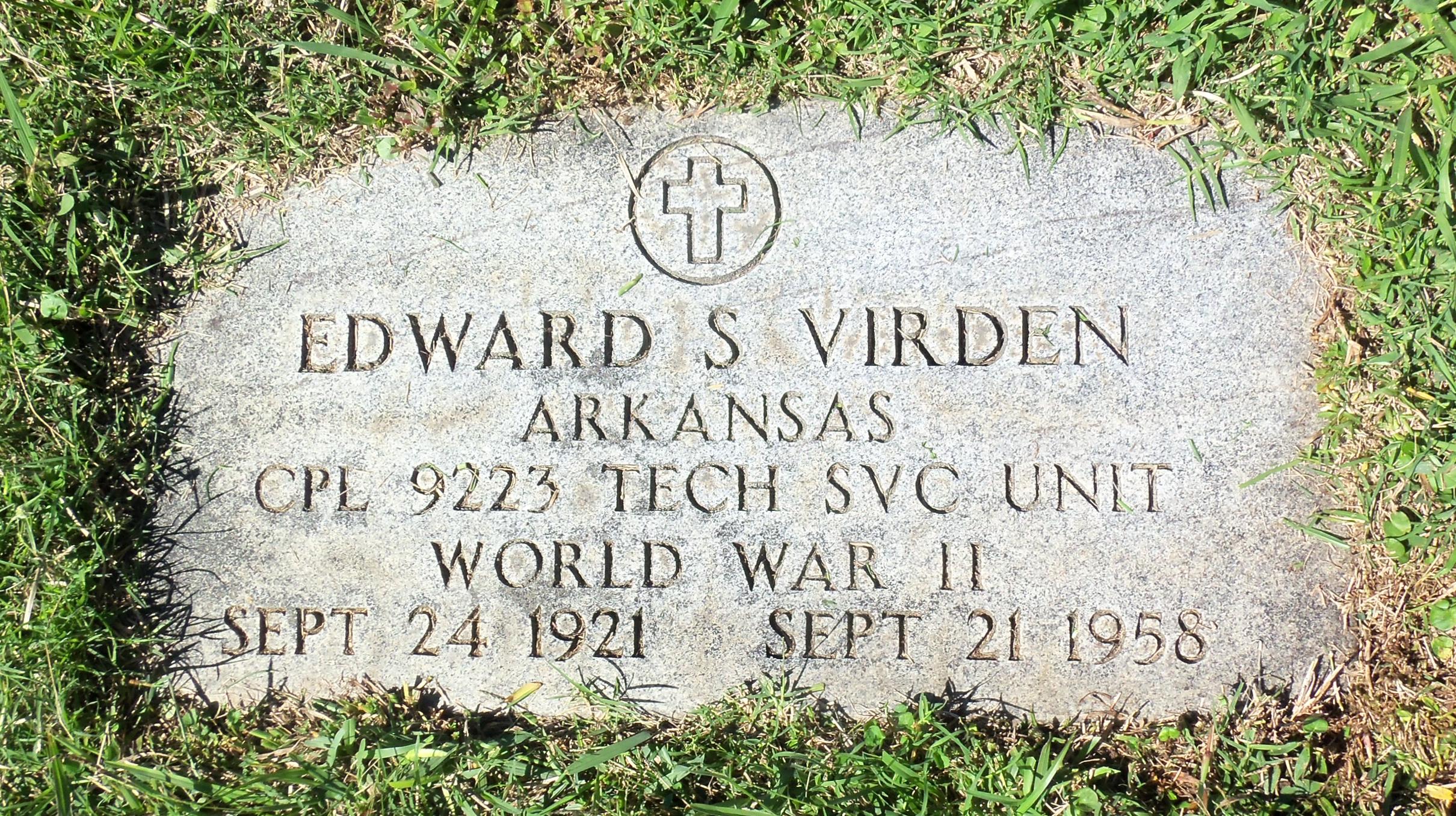 Patrolman Edward Samuel Virden | Prescott Police Department, Arkansas Patrolman Edward Samuel Virden | Prescott Police Department, Arkansas