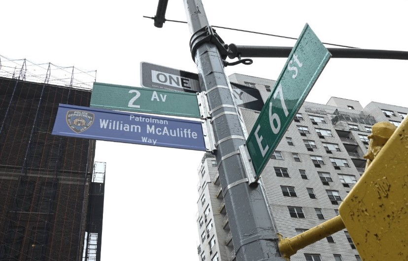 Patrolman William McAuliffe | New York City Police Department, New York Patrolman William McAuliffe | New York City Police Department, New York