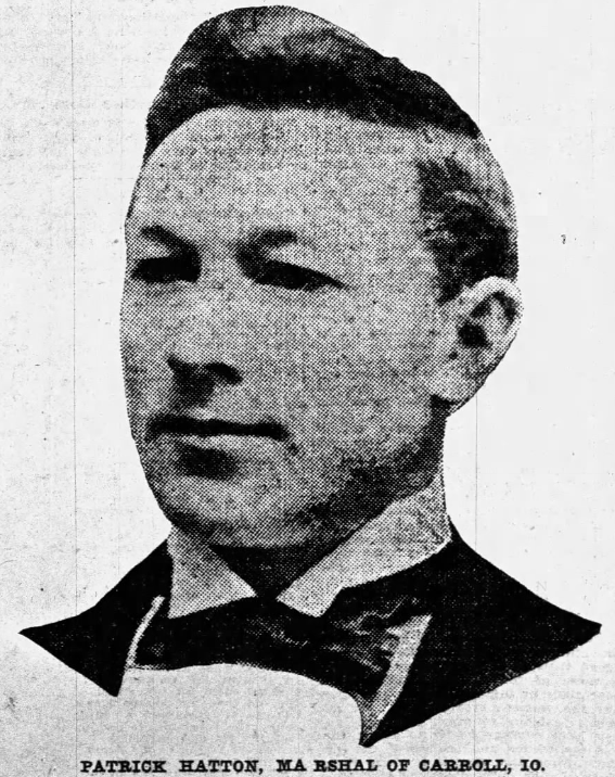 Town Marshal Patrick J. Hatton | Carroll Police Department, Iowa Town Marshal Patrick J. Hatton | Carroll Police Department, Iowa