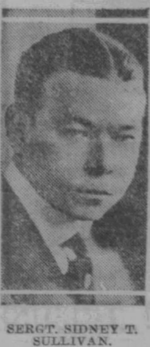 Sergeant Sidney Thomas Sullivan | Chicago Police Department, Illinois Sergeant Sidney Thomas Sullivan | Chicago Police Department, Illinois