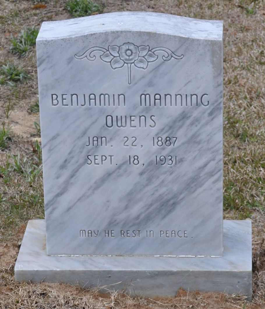 County Policeman Benjamin Manning Owens | Horry County Police Department, South Carolina County Policeman Benjamin Manning Owens | Horry County Police Department, South Carolina