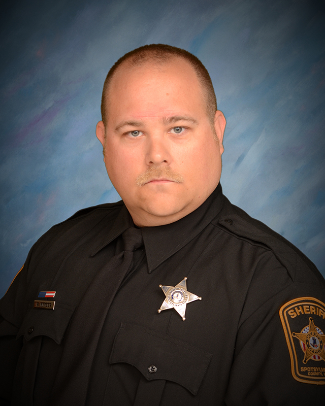 Deputy Sheriff Bryan Marshall Berger | Spotsylvania County Sheriff's Office, Virginia Deputy Sheriff Bryan Marshall Berger | Spotsylvania County Sheriff's Office, Virginia
