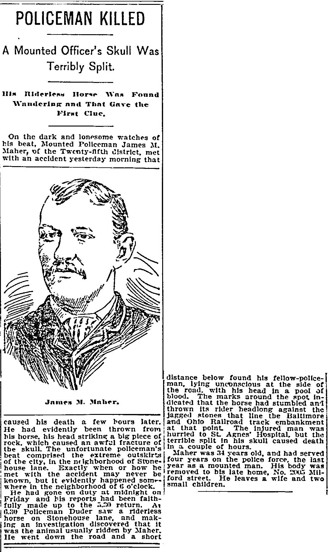 Policeman James M. Maher | Philadelphia Police Department, Pennsylvania Policeman James M. Maher | Philadelphia Police Department, Pennsylvania