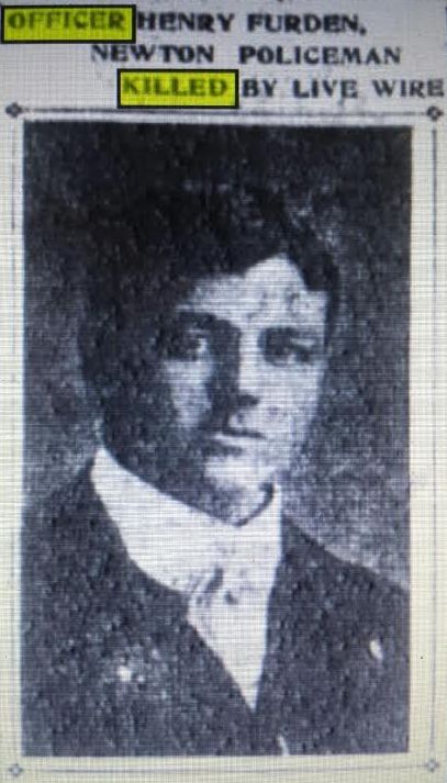 Patrolman William Henry Furdon | Newton Police Department, Massachusetts Patrolman William Henry Furdon | Newton Police Department, Massachusetts