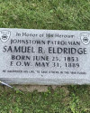 Patrolman Samuel B. Eldridge | Johnstown Police Department, Pennsylvania