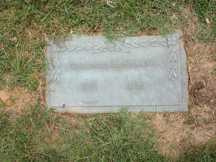 Inspector Clarence E. Karrick | Louisville and Nashville Railroad Police Department, Railroad Police Inspector Clarence E. Karrick | Louisville and Nashville Railroad Police Department, Railroad Police