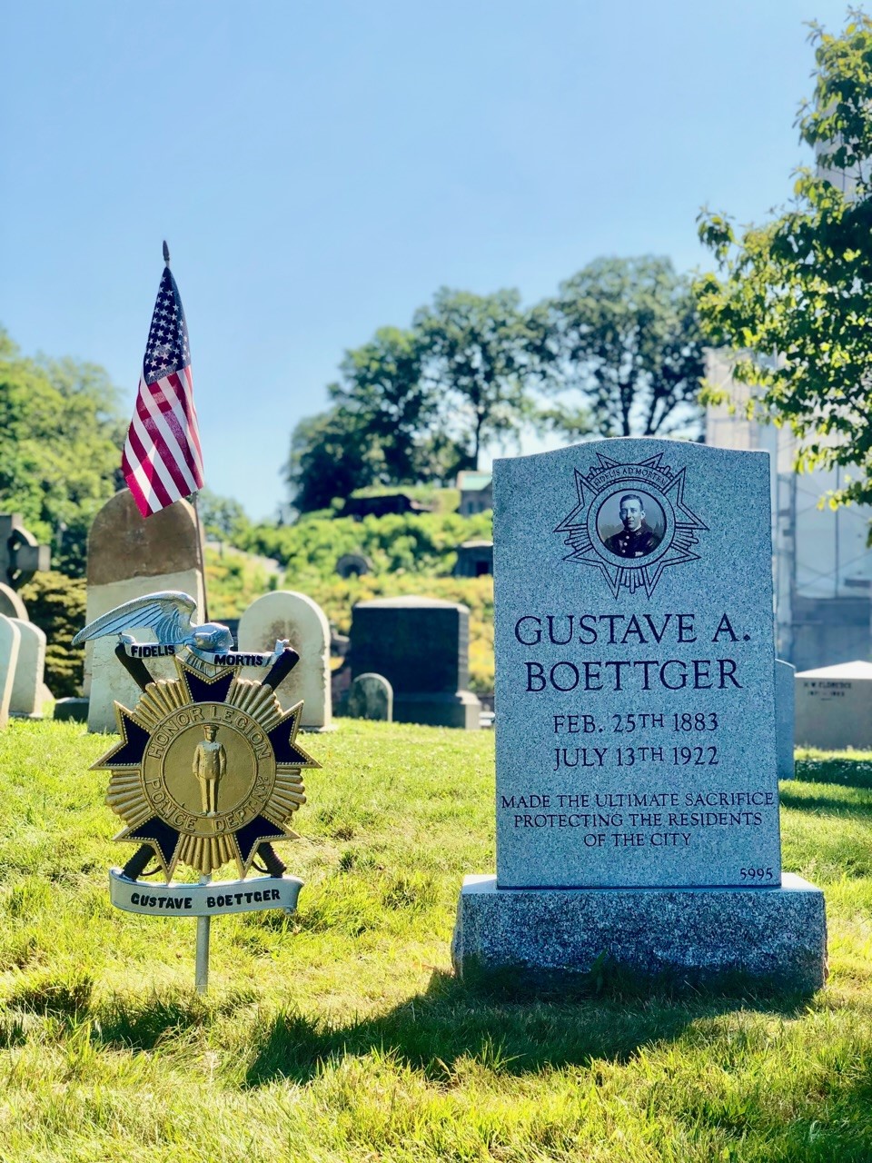 Patrolman Gustave August Boettger, Jr. | New York City Police Department, New York Patrolman Gustave August Boettger, Jr. | New York City Police Department, New York