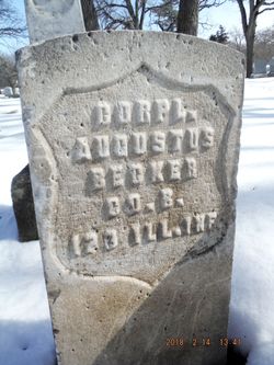 Sergeant Augustus C. Becker | Des Moines Police Department, Iowa Sergeant Augustus C. Becker | Des Moines Police Department, Iowa