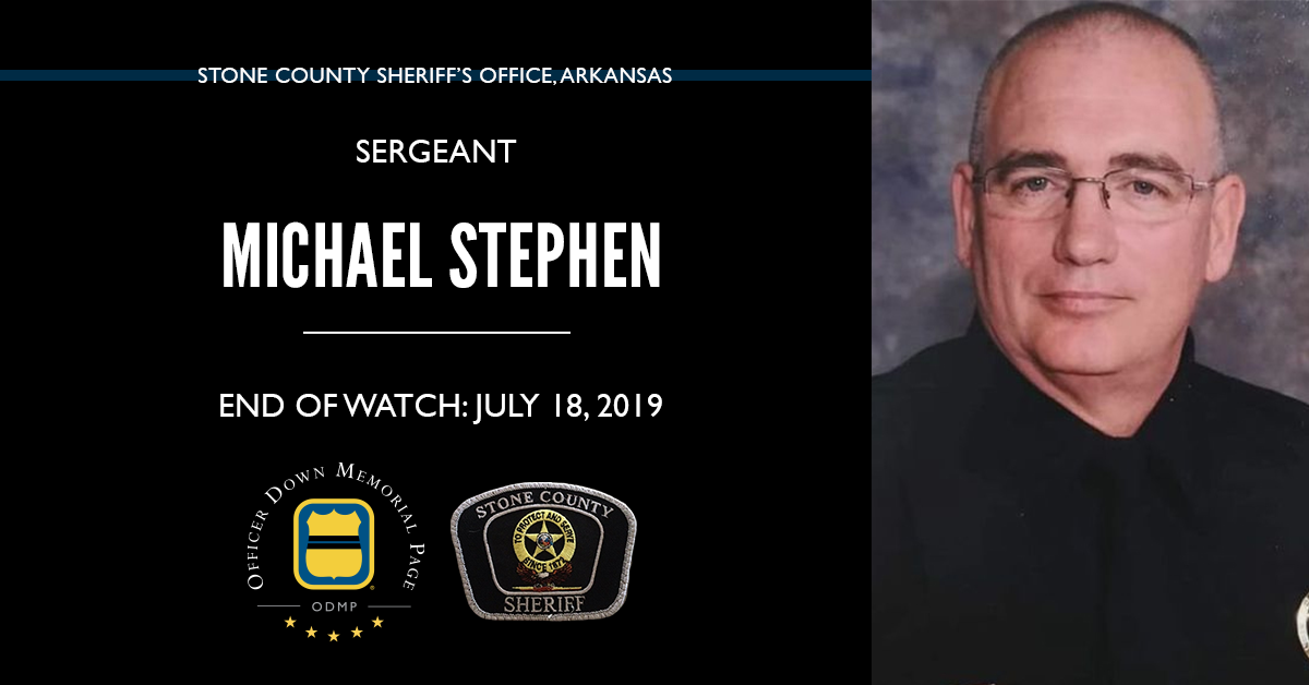 Sergeant Michael David Stephen, Sr. | Stone County Sheriff's Office, Arkansas Sergeant Michael David Stephen, Sr. | Stone County Sheriff's Office, Arkansas