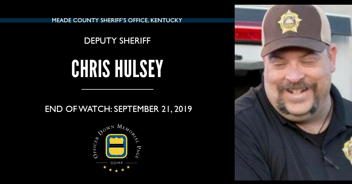 Deputy Sheriff Christopher Michael Hulsey | Meade County Sheriff's Office, Kentucky Deputy Sheriff Christopher Michael Hulsey | Meade County Sheriff's Office, Kentucky