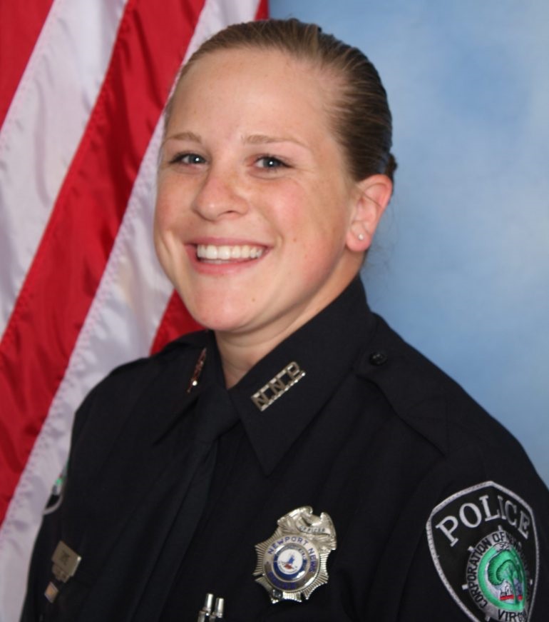 Police Officer Katherine Mary Thyne | Newport News Police Department, Virginia Police Officer Katherine Mary Thyne | Newport News Police Department, Virginia