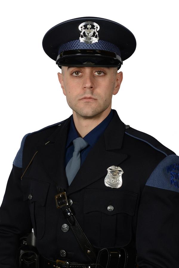 Trooper Caleb Howard Starr | Michigan State Police, Michigan Trooper Caleb Howard Starr | Michigan State Police, Michigan