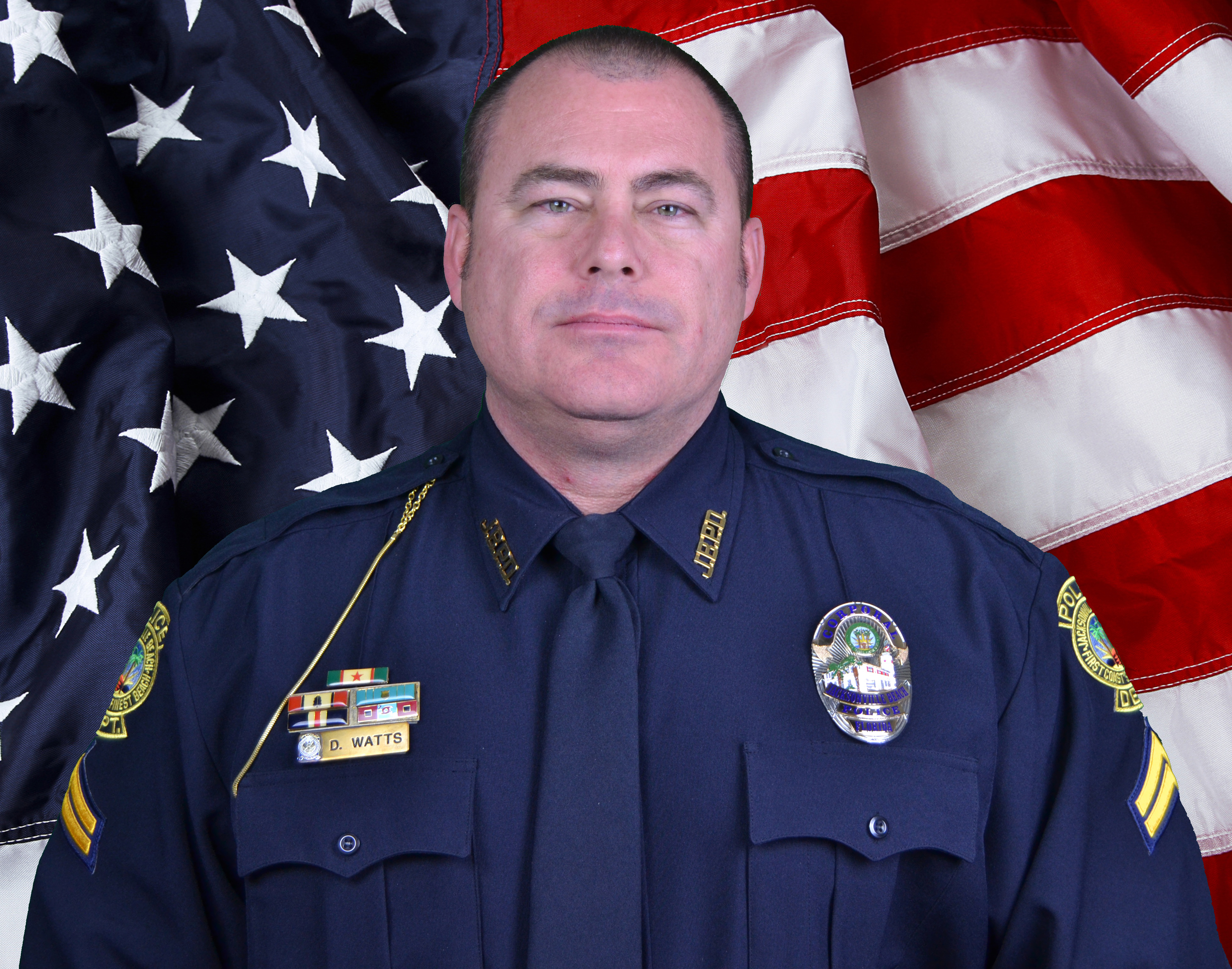 Sergeant Daniel Eugene Watts | Jacksonville Beach Police Department, Florida Sergeant Daniel Eugene Watts | Jacksonville Beach Police Department, Florida