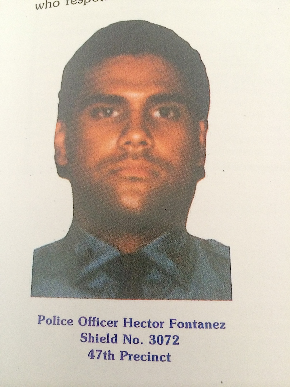 Police Officer Hector Antonio Fontanez-Diaz | New York City Police Department, New York Police Officer Hector Antonio Fontanez-Diaz | New York City Police Department, New York
