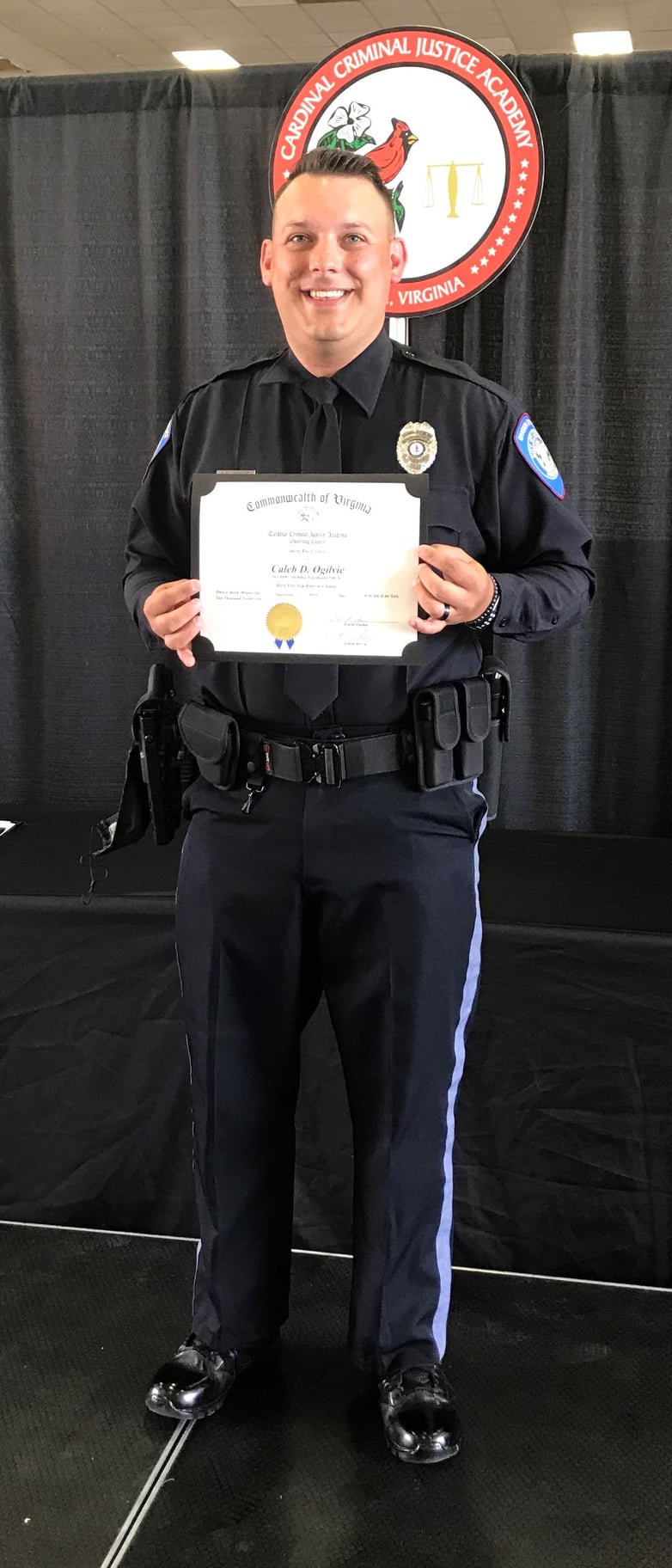 Police Officer Caleb D. Ogilvie | Covington Division of Police, Virginia Police Officer Caleb D. Ogilvie | Covington Division of Police, Virginia