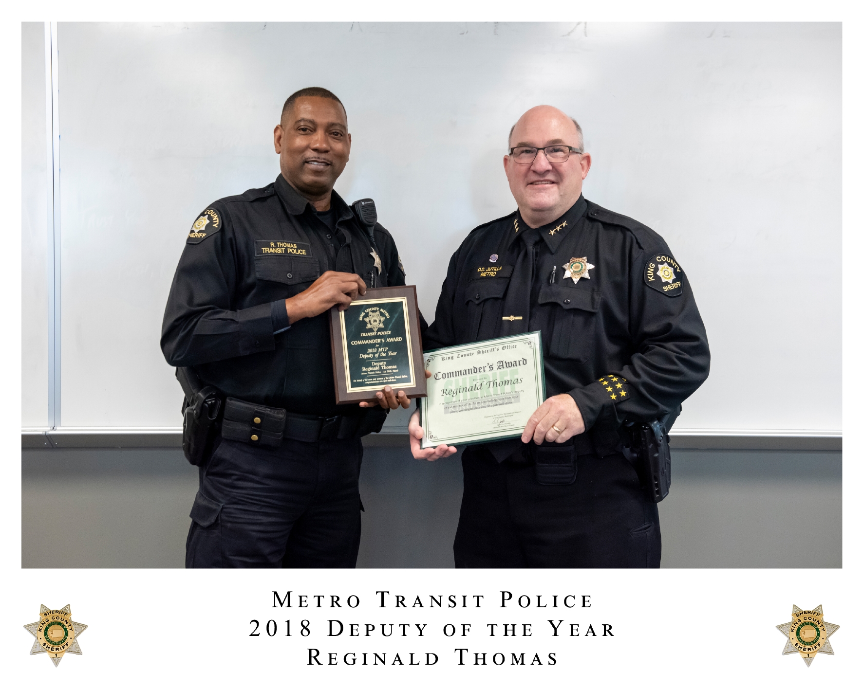 Deputy Sheriff Reginald Bernard Thomas | King County Sheriff's Office, Washington Deputy Sheriff Reginald Bernard Thomas | King County Sheriff's Office, Washington