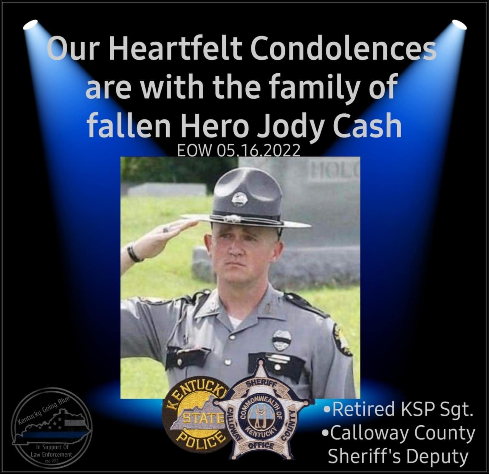 Chief Deputy Sheriff Jody Wayne Cash | Calloway County Sheriff's Office, Kentucky Chief Deputy Sheriff Jody Wayne Cash | Calloway County Sheriff's Office, Kentucky