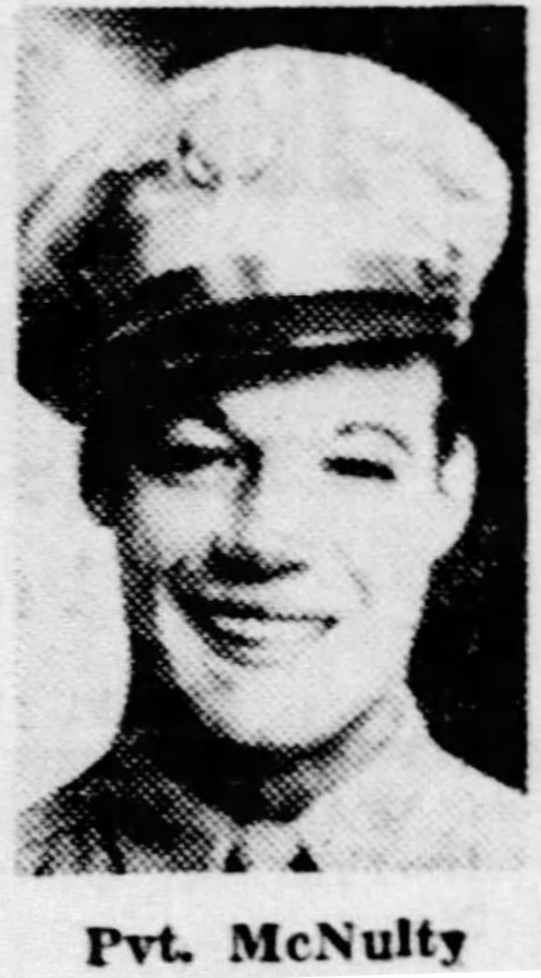 Private Thomas Blair McNulty | United States Army Air Force Military Police, U.S. Government Private Thomas Blair McNulty | United States Army Air Force Military Police, U.S. Government