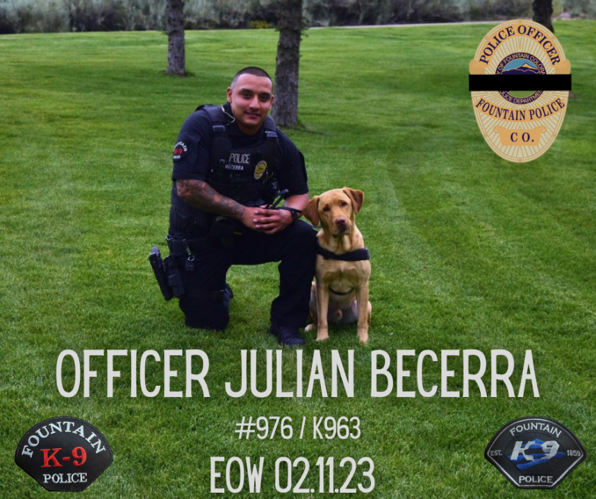 Police Officer Julian Becerra | Fountain Police Department, Colorado Police Officer Julian Becerra | Fountain Police Department, Colorado