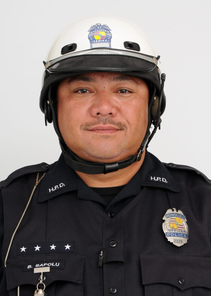 Officer Bill Sapolu | Honolulu Police Department, Hawaii Officer Bill Sapolu | Honolulu Police Department, Hawaii