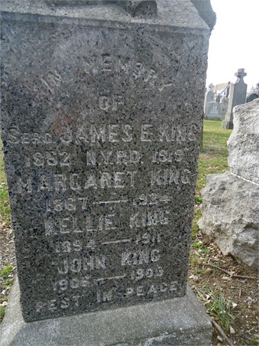 Sergeant James Edward King | New York City Police Department, New York Sergeant James Edward King | New York City Police Department, New York