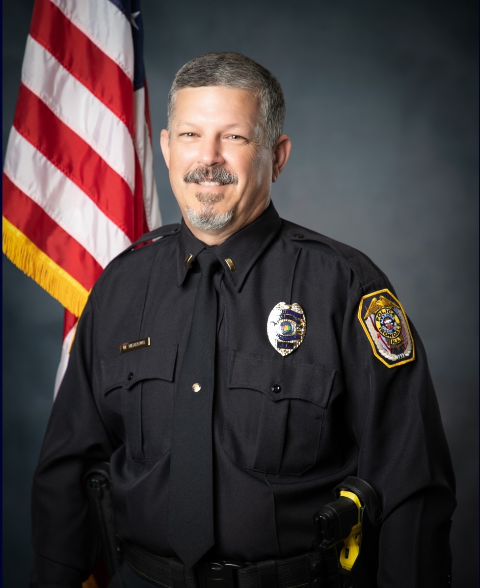 Lieutenant Mark Meadows | Irondale Police Department, Alabama Lieutenant Mark Meadows | Irondale Police Department, Alabama
