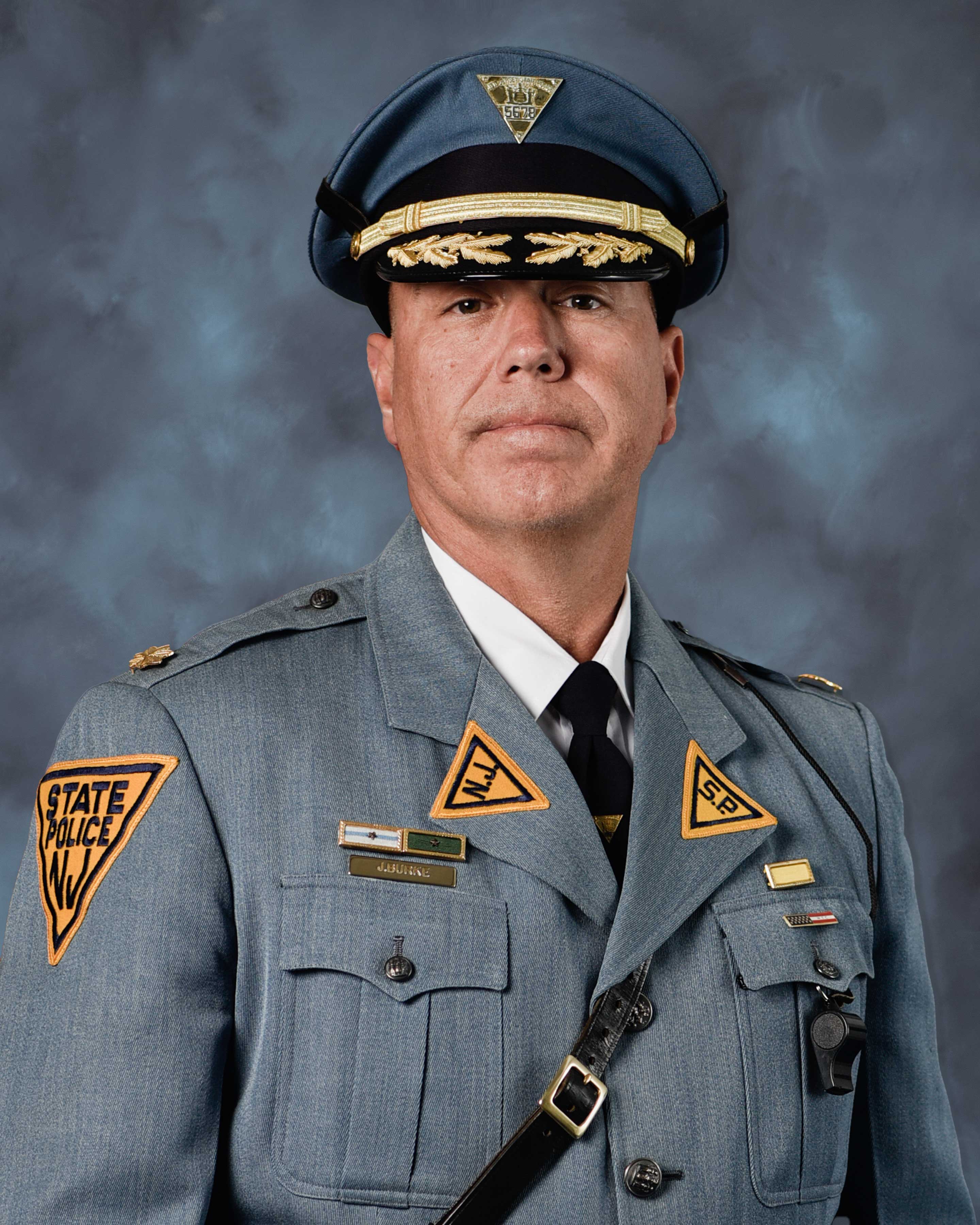 Major Jeffrey A. Burke | New Jersey State Police, New Jersey Major Jeffrey A. Burke | New Jersey State Police, New Jersey