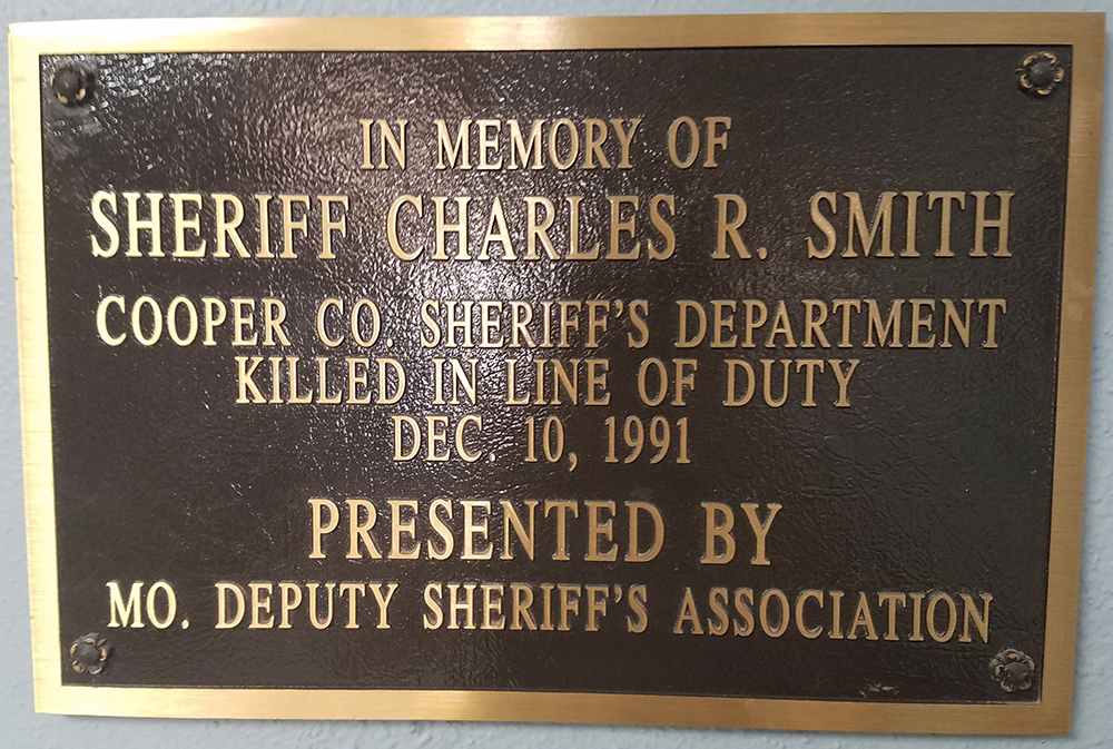 Sheriff Charles Raymond Smith | Cooper County Sheriff's Office, Missouri Sheriff Charles Raymond Smith | Cooper County Sheriff's Office, Missouri