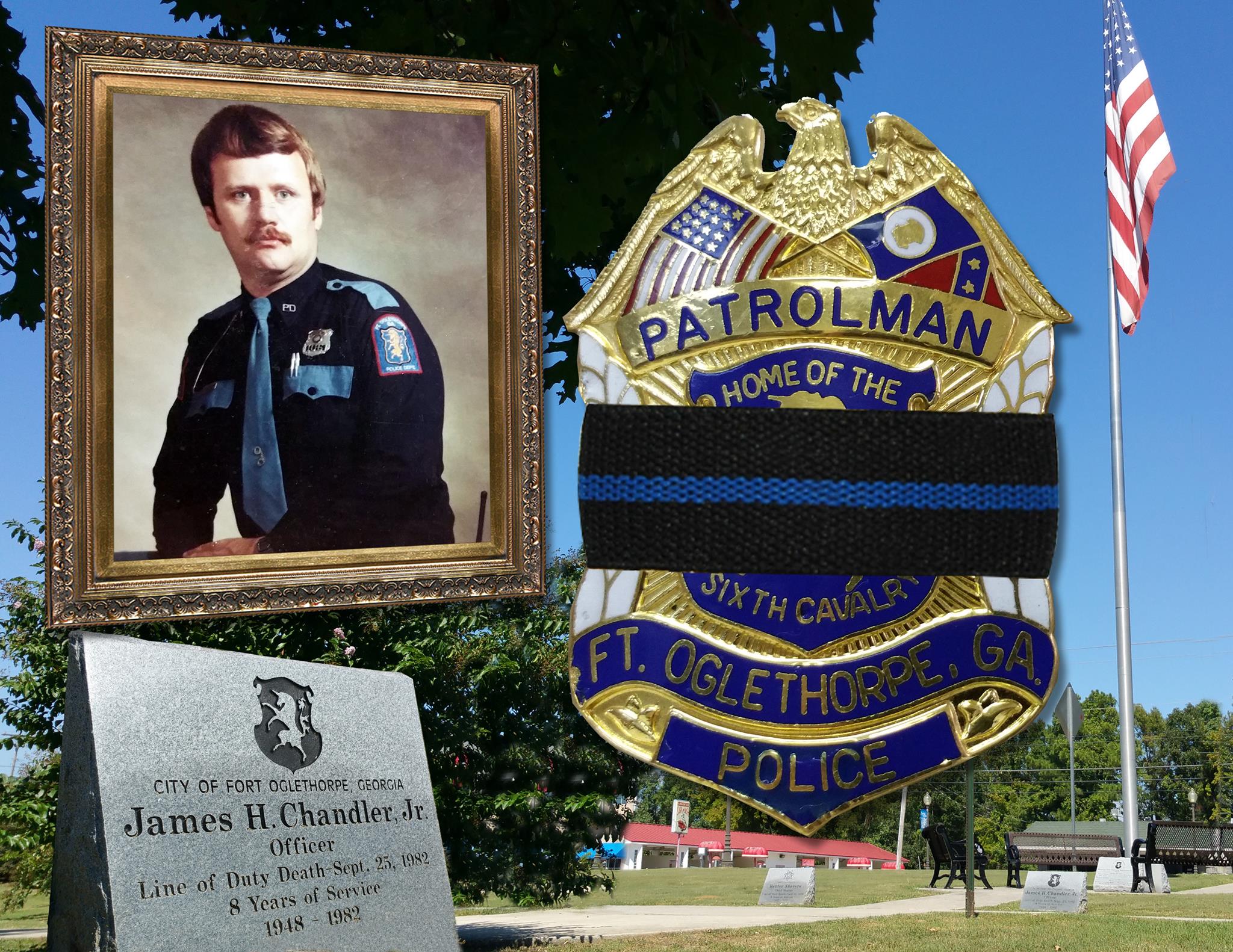 Patrolman James H. Chandler, Jr. | Fort Oglethorpe Police Department, Georgia Patrolman James H. Chandler, Jr. | Fort Oglethorpe Police Department, Georgia
