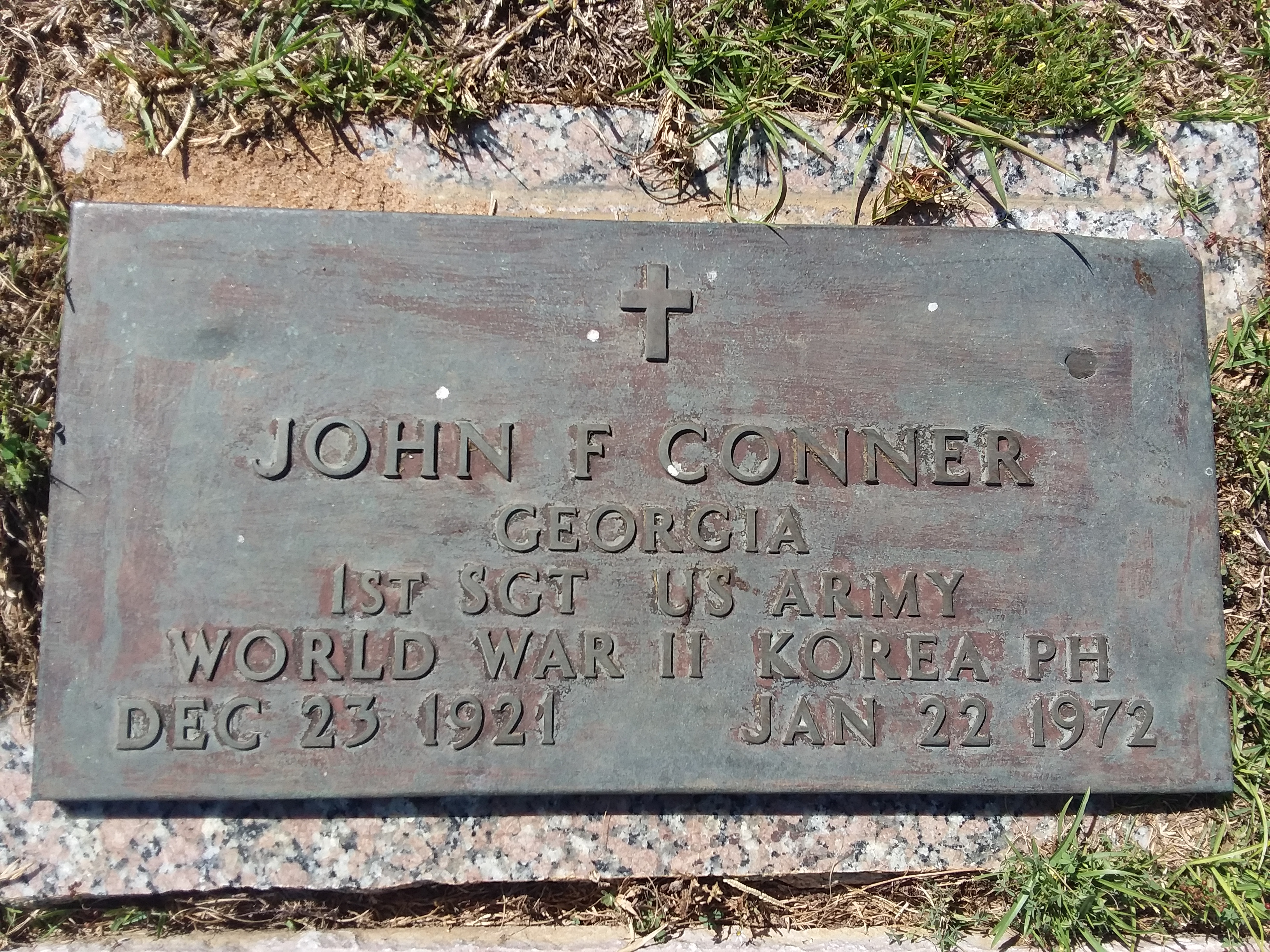 Sergeant John Franklin Conner, Sr. | Cochran Police Department, Georgia Sergeant John Franklin Conner, Sr. | Cochran Police Department, Georgia