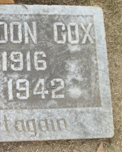 Patrolman Charles Gordon Cox | Gadsden Police Department, Alabama