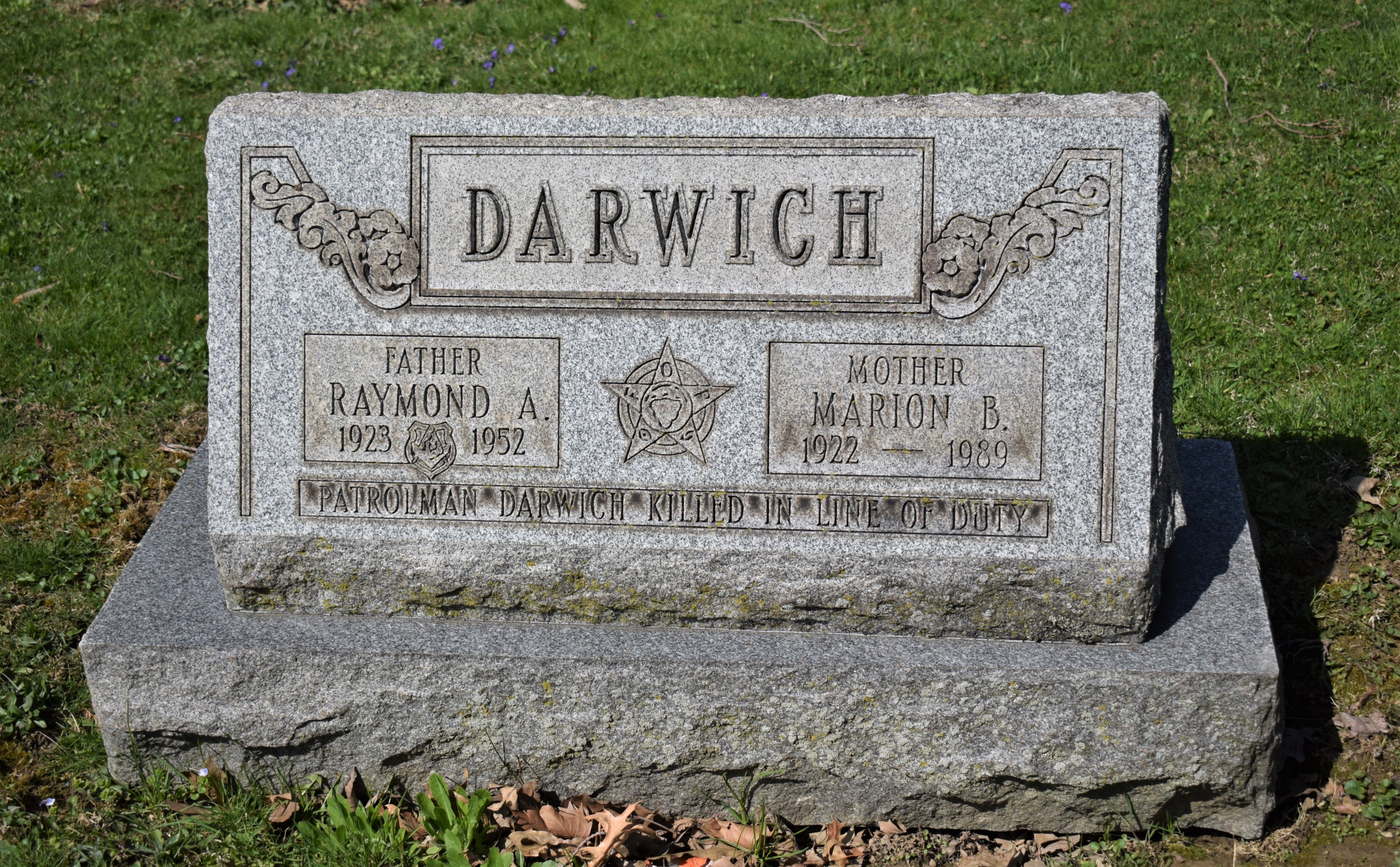 Patrolman Raymond A. Darwich | Struthers Police Department, Ohio Patrolman Raymond A. Darwich | Struthers Police Department, Ohio