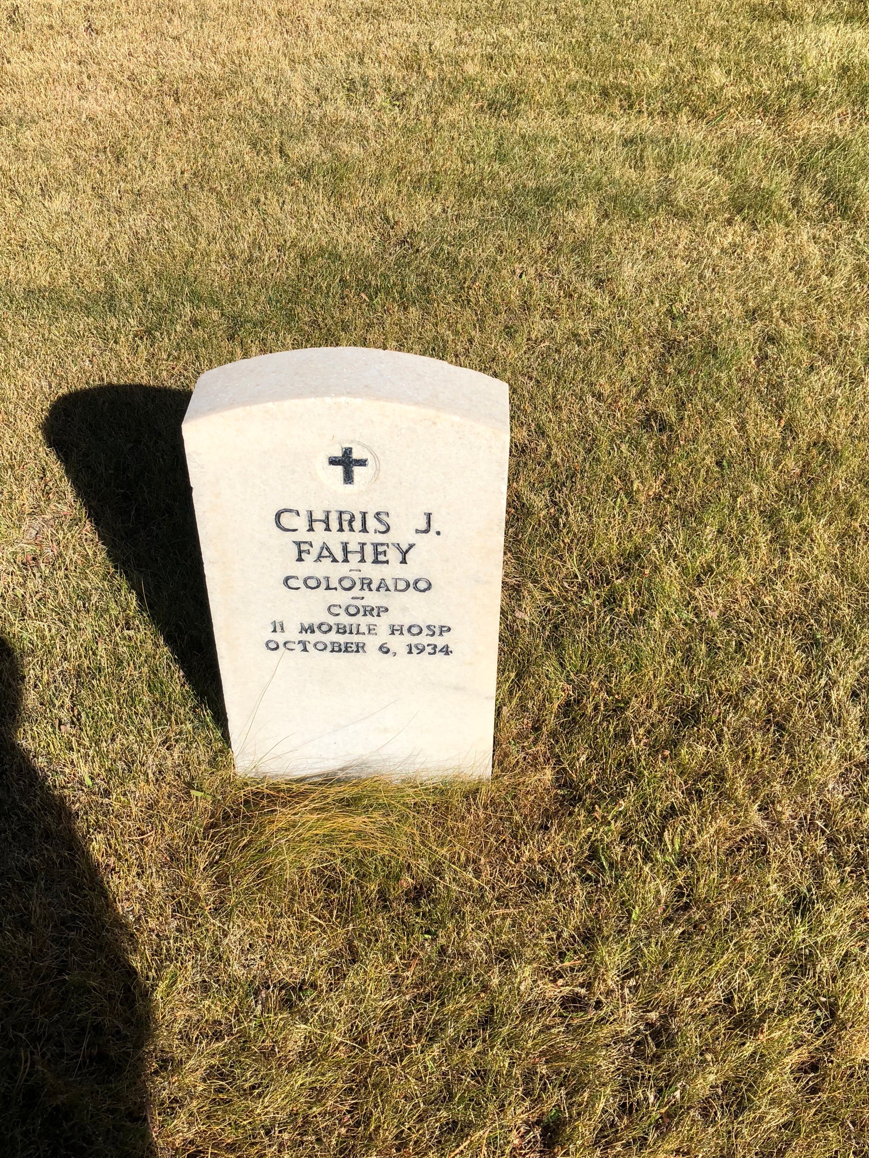 Patrolman Chris J. Fahey | Leadville Police Department, Colorado Patrolman Chris J. Fahey | Leadville Police Department, Colorado