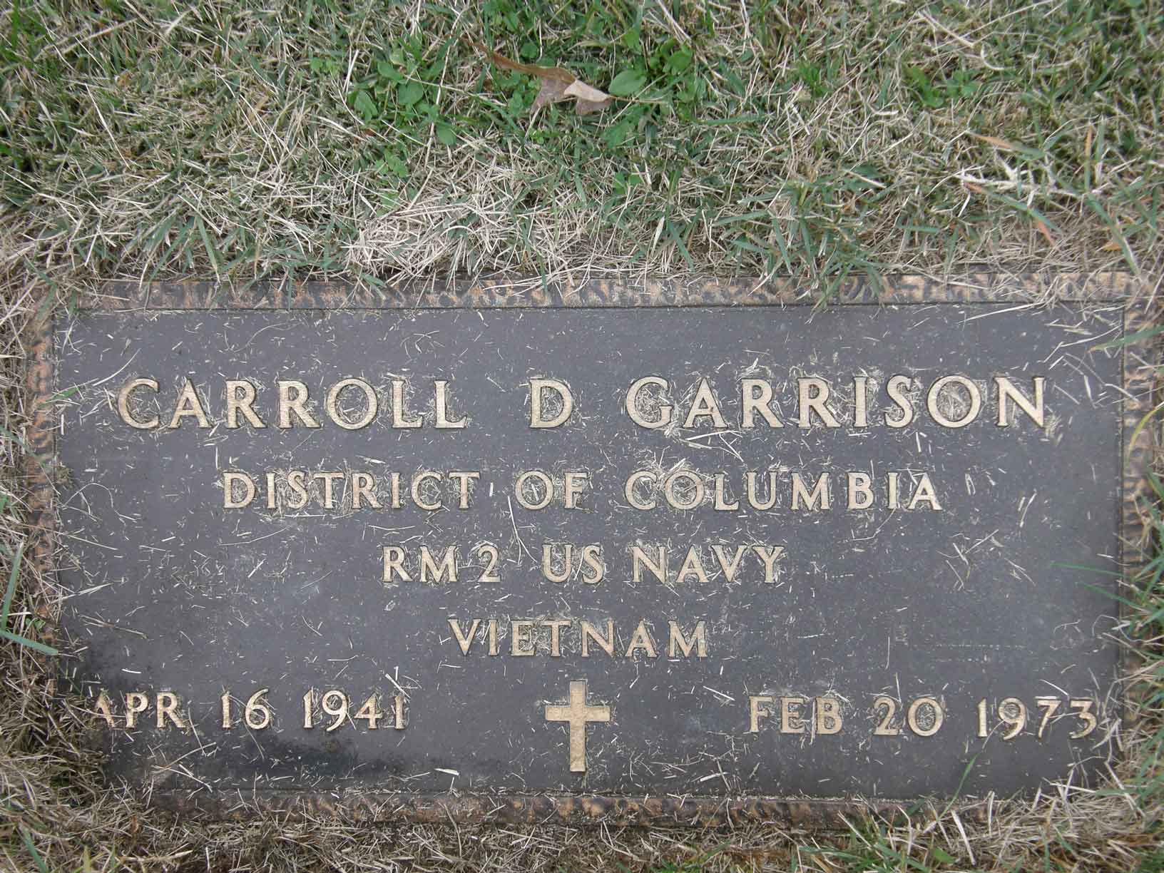 Private Carroll D. Private Carroll D.