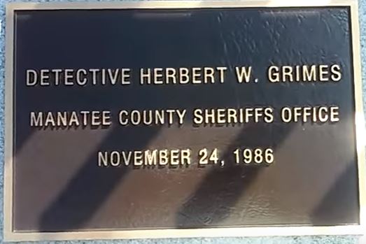 Detective Herbert W. Grimes | Manatee County Sheriff's Office, Florida Detective Herbert W. Grimes | Manatee County Sheriff's Office, Florida