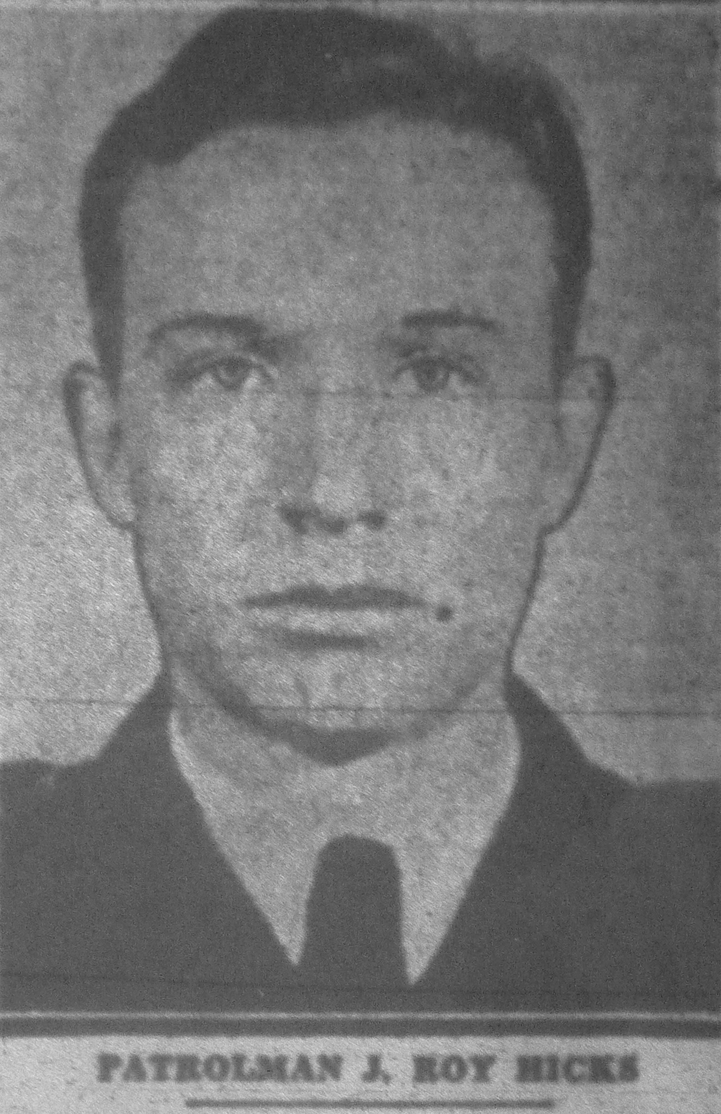 Patrolman Jessie Roy Hicks | Cincinnati Police Department, Ohio Patrolman Jessie Roy Hicks | Cincinnati Police Department, Ohio