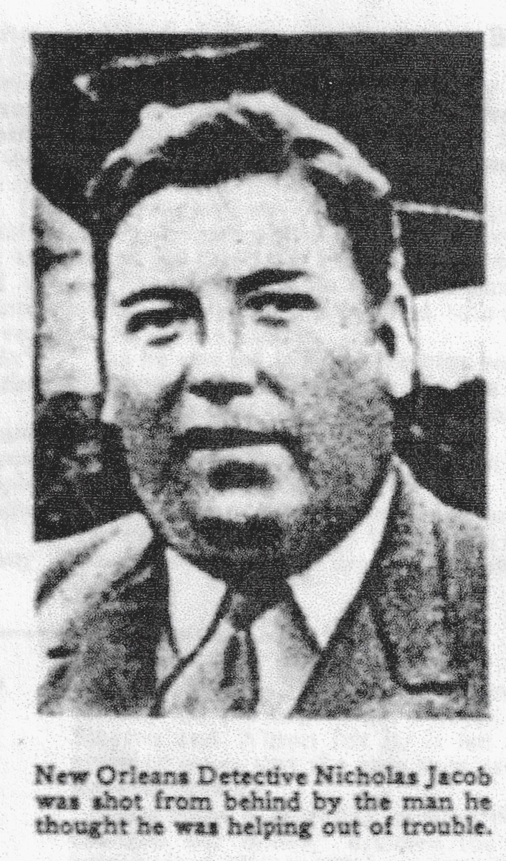 Detective Nicholas G. Jacob | New Orleans Police Department, Louisiana Detective Nicholas G. Jacob | New Orleans Police Department, Louisiana