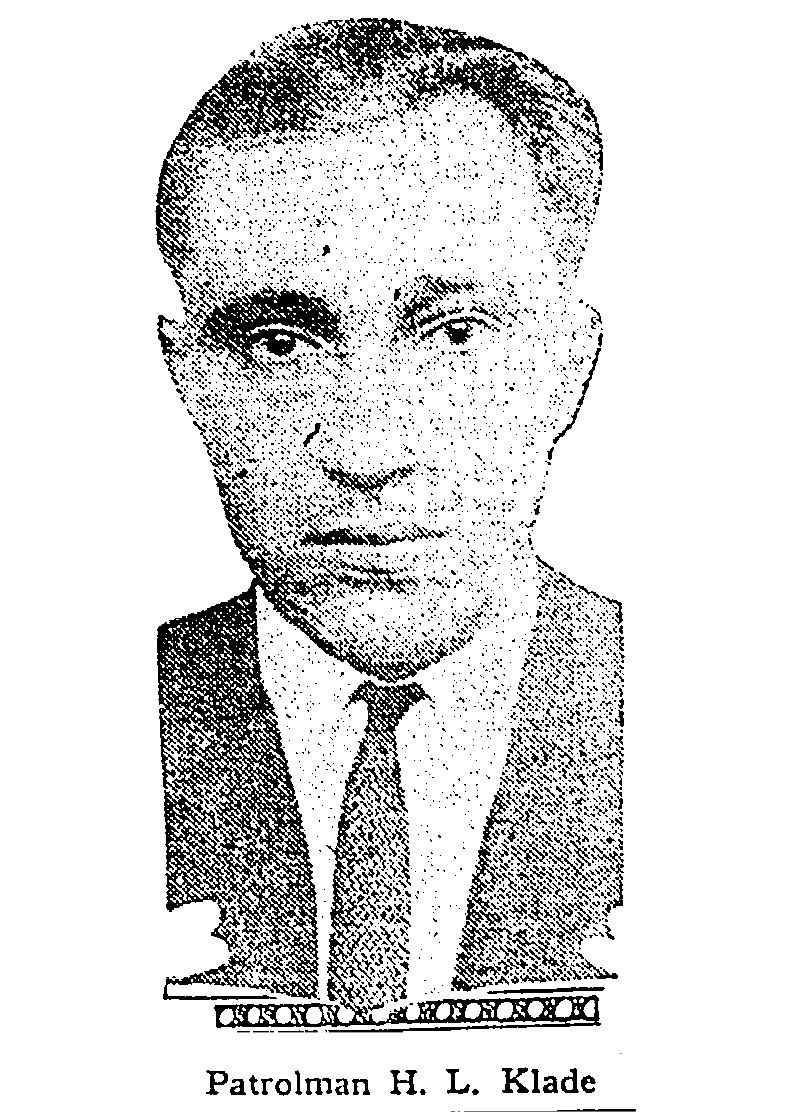 Policeman Herbert Klade | Los Angeles Police Department, California Policeman Herbert Klade | Los Angeles Police Department, California