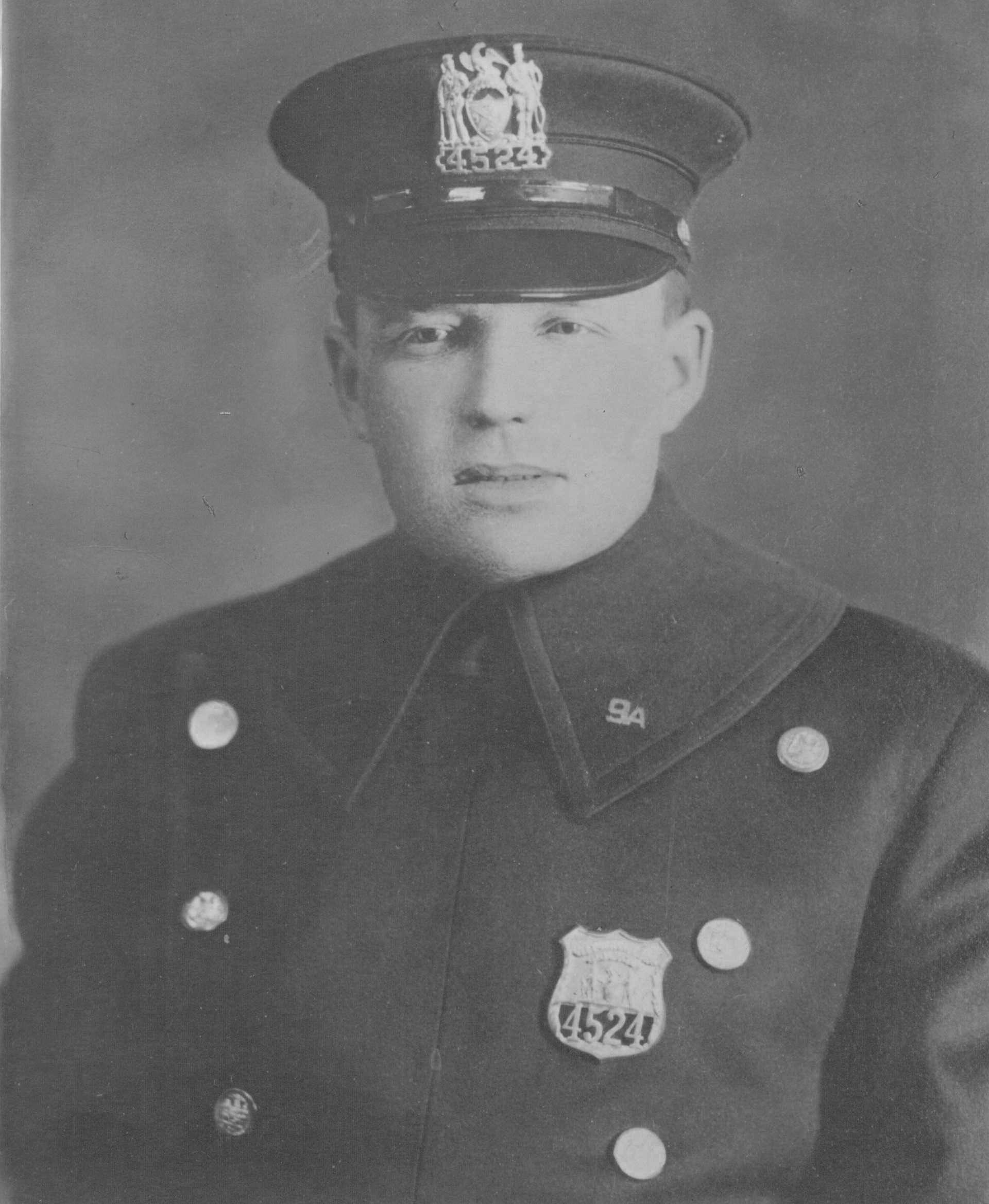 Patrolman Richard J. McCormack | New York City Police Department, New York Patrolman Richard J. McCormack | New York City Police Department, New York